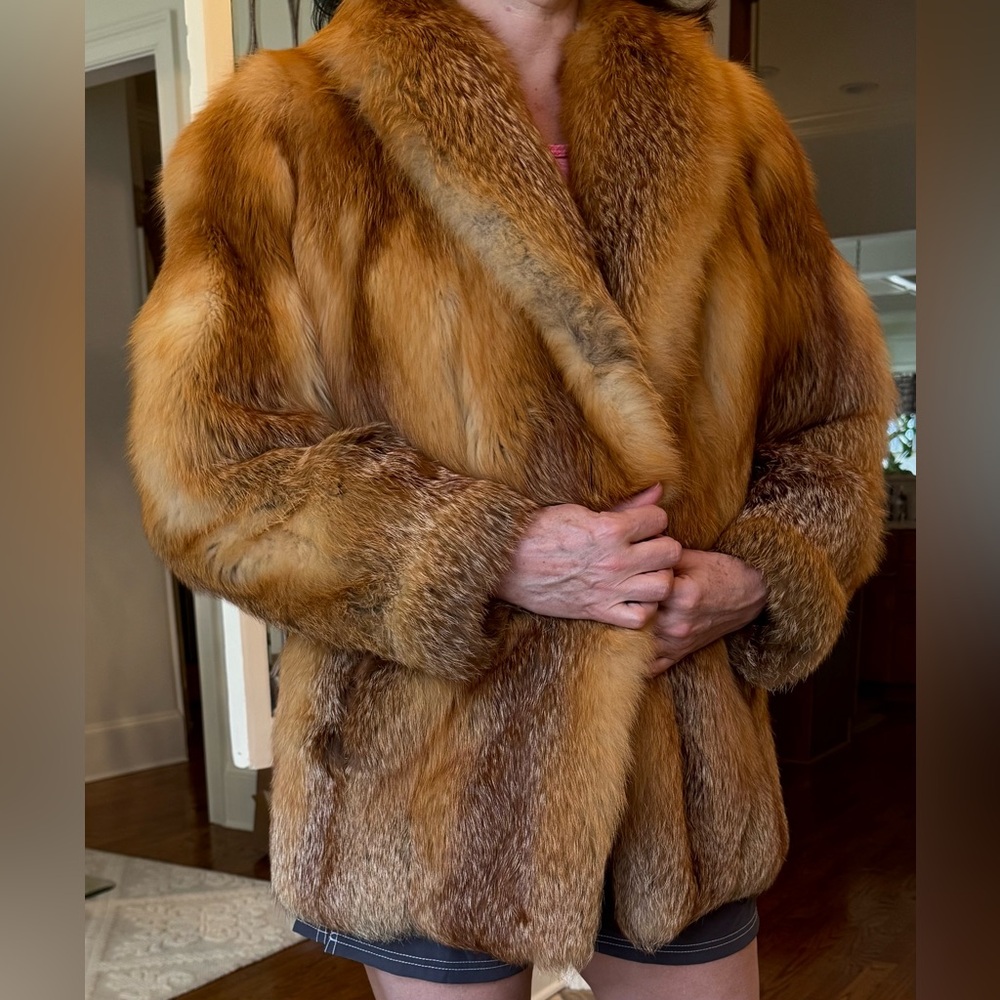 Luxurious Sable Fox Fur Coat